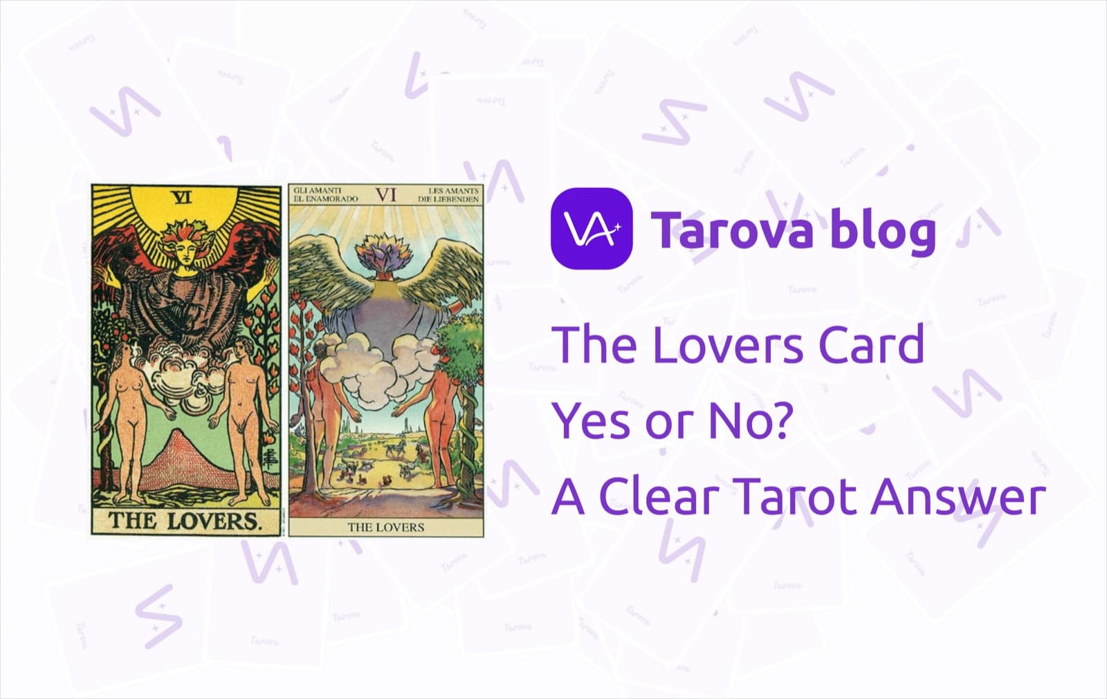 The Lovers Card Yes or No? A Clear Tarot Answer for Love, Choice, and Relationship Direction