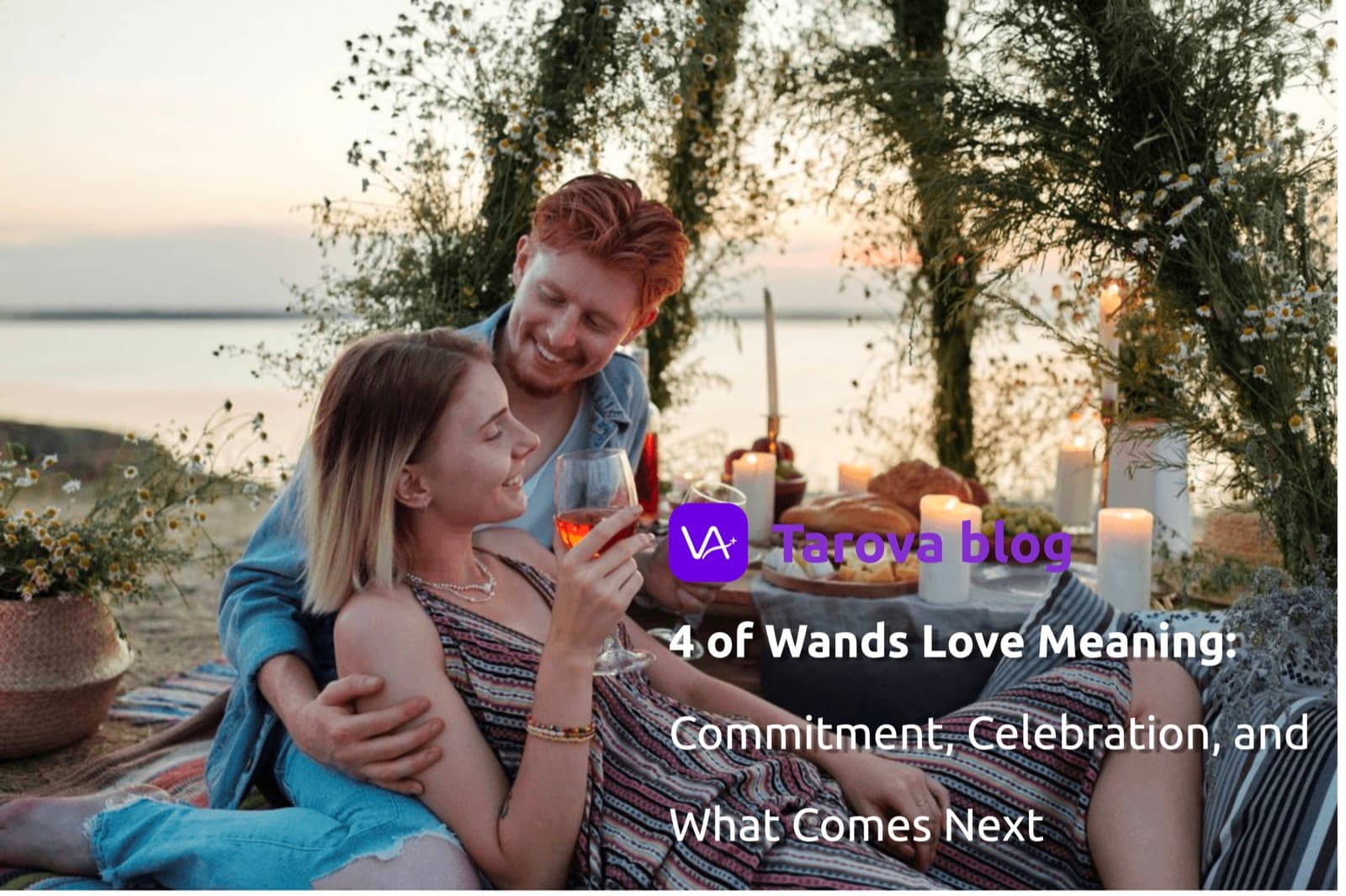 4 of Wands Love Meaning: Commitment, Celebration, and What Comes Next