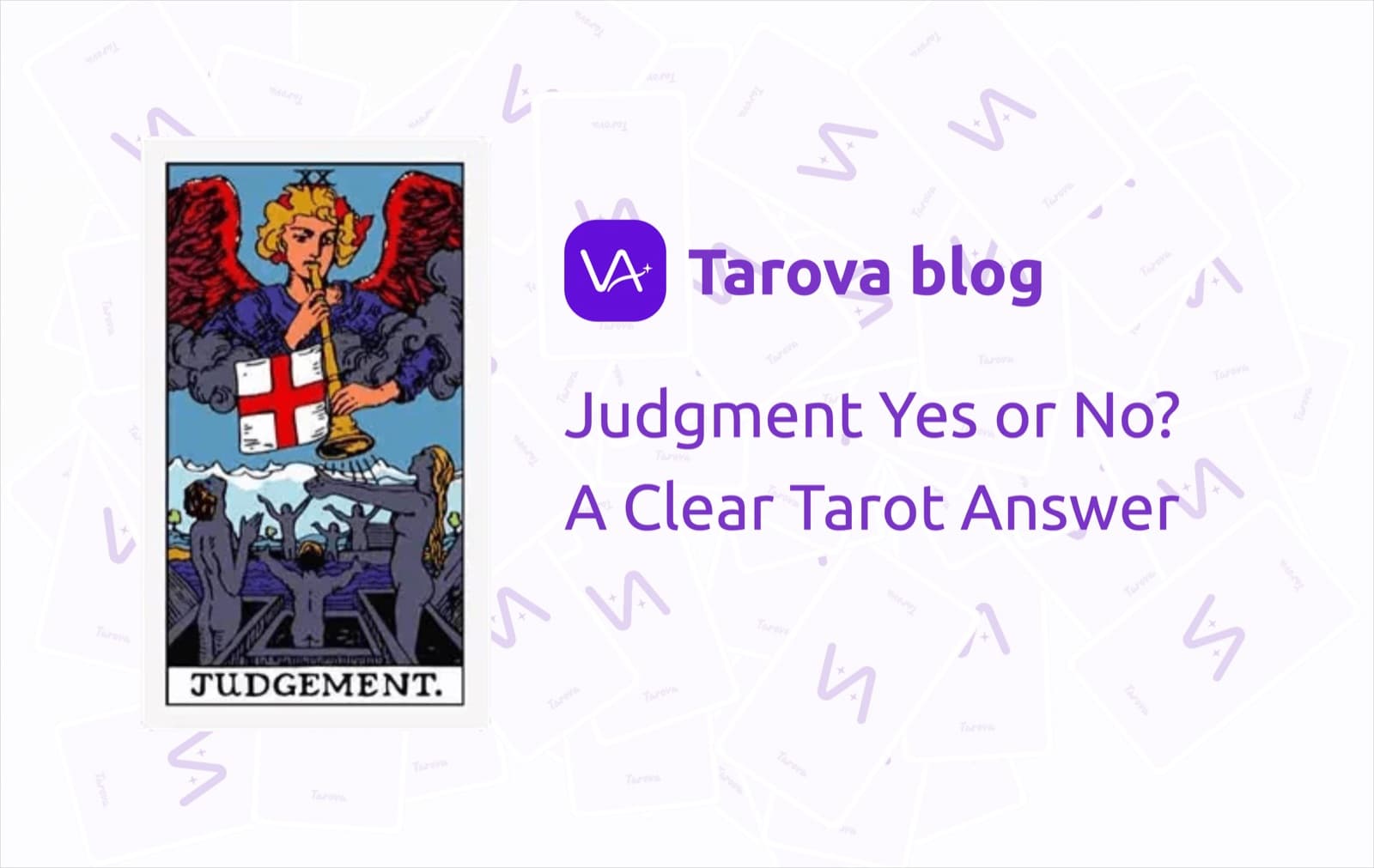 Judgment Yes or No? A Clear Tarot Answer for Truth, Change, and Big Decisions