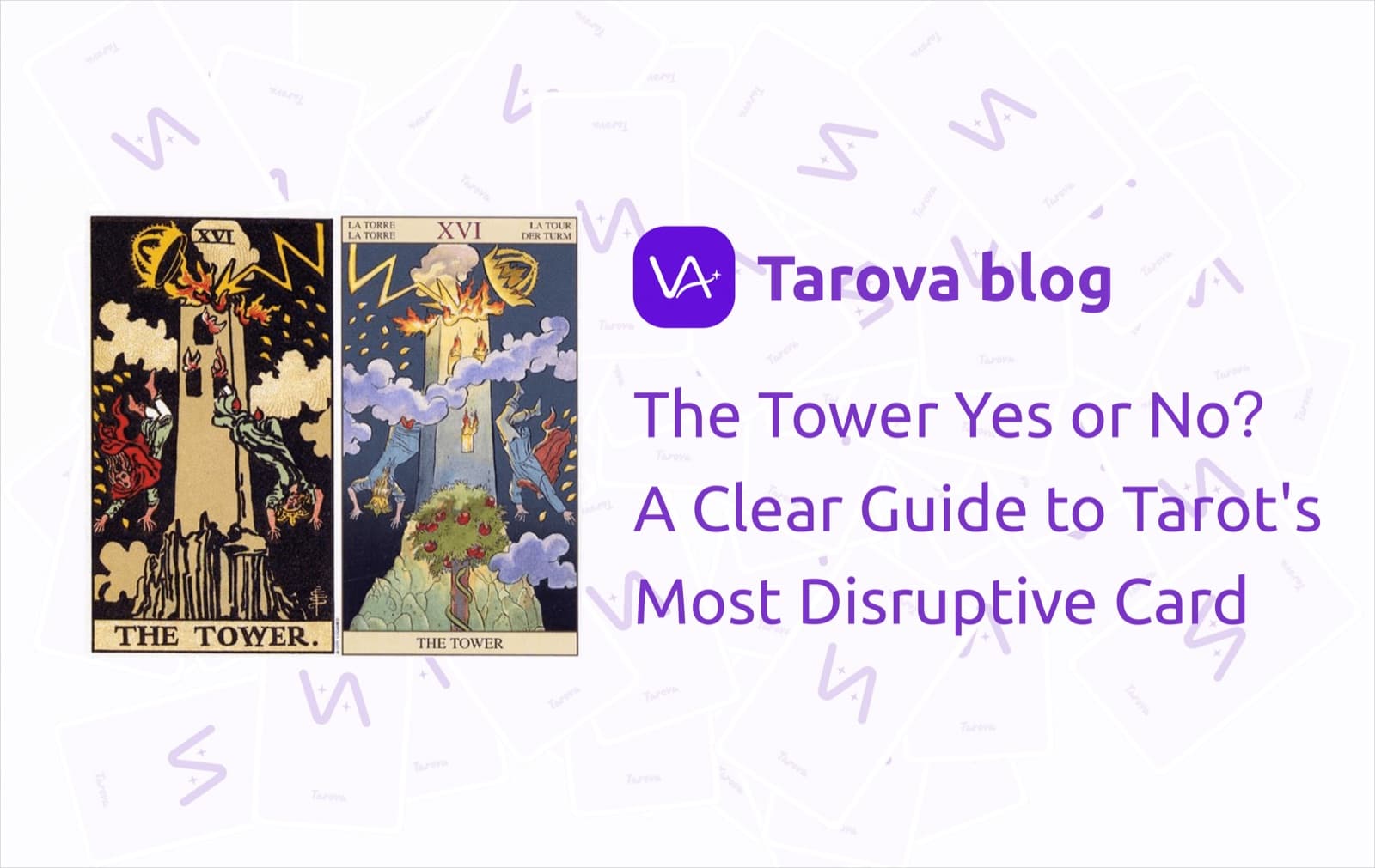 The Tower Yes or No? A Clear Tarot Answer for Disruption, Truth, and What Changes Next